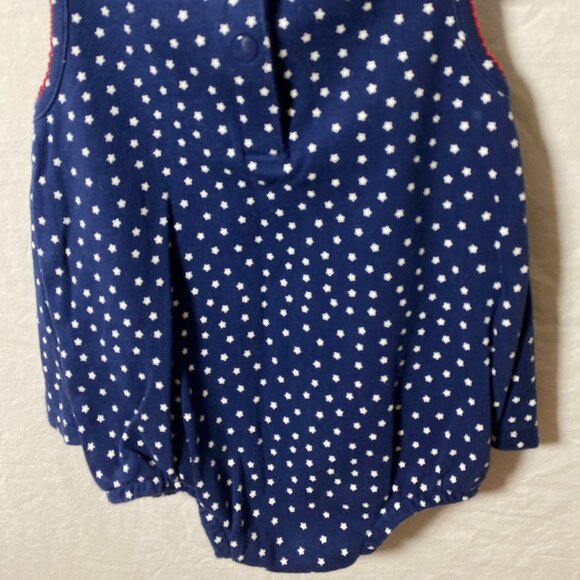 Child of Mine Carter's Navy USA One Piece Sundress Romper - Picture 5 of 6